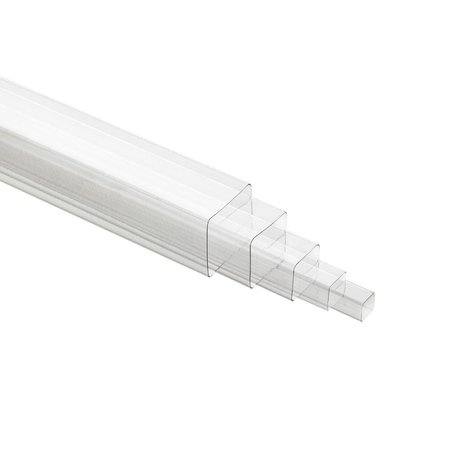 Visipak Rect./Sqr. Tube-1.355-1.355-0.022-48.000-PETG-CLEAR 023789